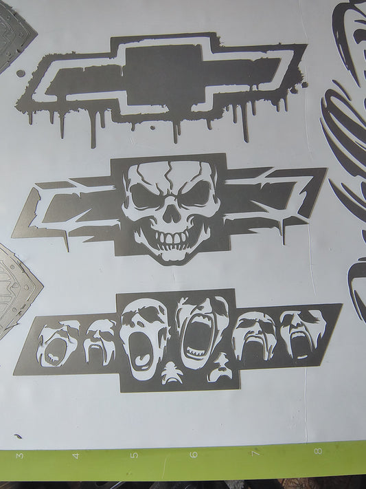 Custom Chevy Vinyl decals