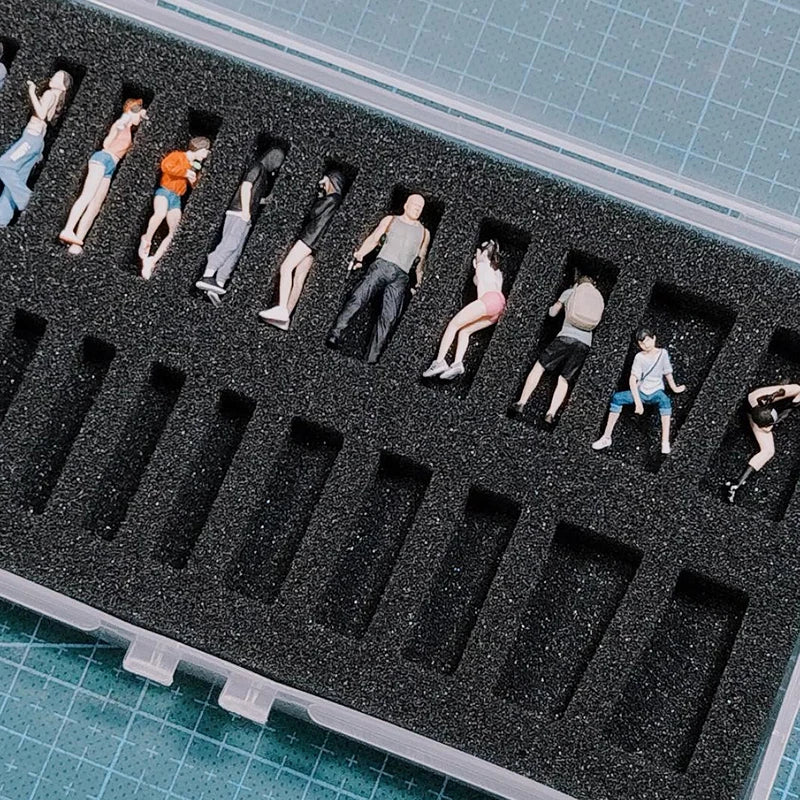 1/64 Scale Model Special Storage Box Miniature Diorama Doll Display Box